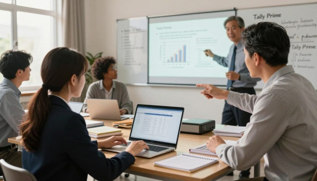 tally prime accounting course